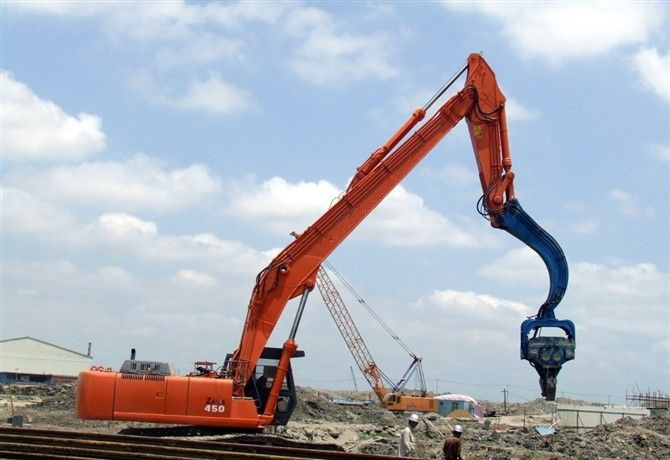 挖掘機(jī)打樁臂、打樁臂、挖掘機(jī)打樁臂廠家