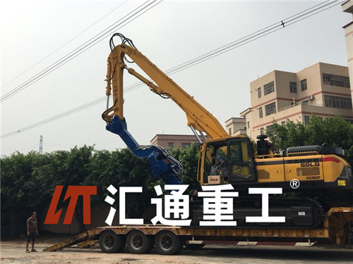 挖掘機(jī)打樁臂、打樁臂、打樁錘、挖掘機(jī)打樁臂廠家